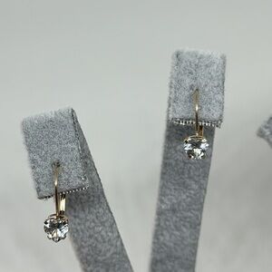 10k real solid gold hearts cz